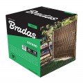 Стрічка для забору 19см x 35м 450г / м2 коричнева (Bradas)
