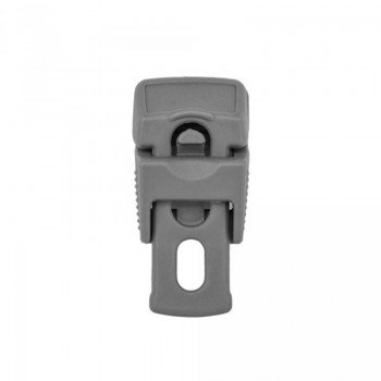 Кліпси затискні BUNGEE Clip Clips сірі (10 шт.) BCK2-B (Bradas)
