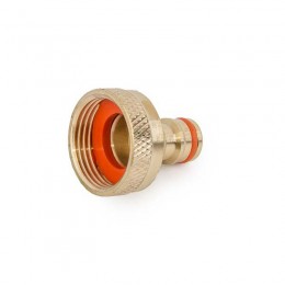 Адаптер з'єднання для крана внутрішня різьба 1" BRASS, BR-2197 (Bradas)