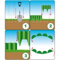 Палісад PALGARDEN 2,5 м зелений (Bradas)
