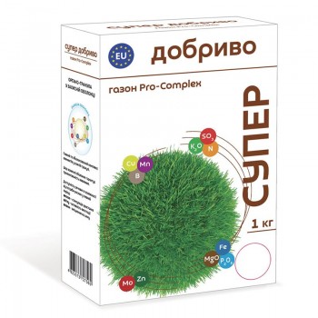 Супер Про-Комплекс (Pro-Complex) для газона органоминеральное удобрение (Семейный Сад)