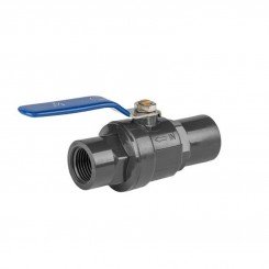 Кульовий кран PVC PN10 3/4" ручка SS - змішувач (2 шт.) DSRA10V1SF34F34SS (Bradas)