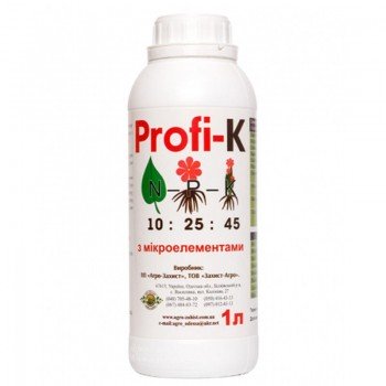 Профі-K (Profi-K) 10-25-45+МЕ добрива (Агро-Захист)