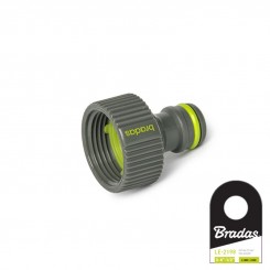 Адаптер на кран LIME EDITION внутрішнє різьблення 3/4" (25 шт.) LE-2195 (Bradas)
