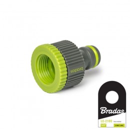 Адаптер редукционный на кран LIME EDITION РО 3/4"/1/2" (25 шт.) LE-2198 (Bradas)