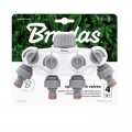 Распределитель с 4 кранами WHITE LINE - SOLID, WL-3034K (Bradas)