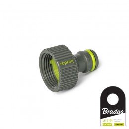 Адаптер на кран LIME EDITION внутрішнє різьблення 3/4" (25 шт.) LE-2195 (Bradas)