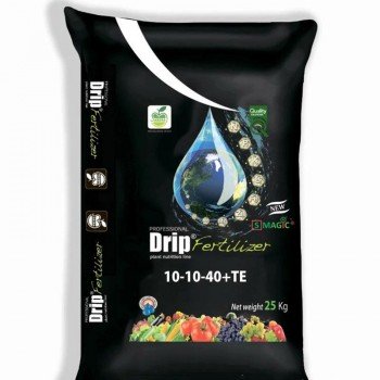 Дріп Фертілізер (Drip Fertilizer) 10-10-40+МЕ комплексне мінеральне добриво (Sabera Magic)