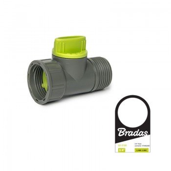 Кран запірний РВ-РН 3/4" LIME EDITION 2016 (25 шт.) LE-2232 (Bradas)