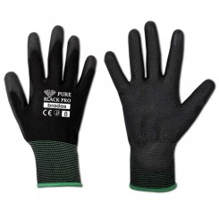 Рукавички захисні Pure Black Pro поліуретан (Bradas)