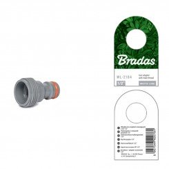 Адаптер-вкрутка із зовнішньою різьбою 1/2 " WHITE LINE (25 шт.) WL-2184 (Bradas)