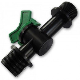 Мінікран редукціонний із зовнішніми разьбами 1/2" и 3/4" (25 шт.) SWZ10-1234L (Bradas)