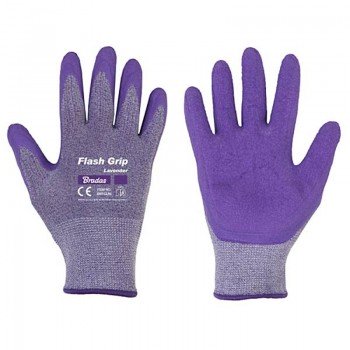 Рукавички захисні Flex Grip Lavender латекс (Bradas)