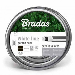 Шланг для поливу WHITE LINE Новий дизайн 5/8 дюйм. (Bradas)
